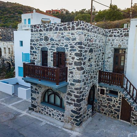 Ferienwohnung Plousiadi΄S Stone House Skála Exterior foto