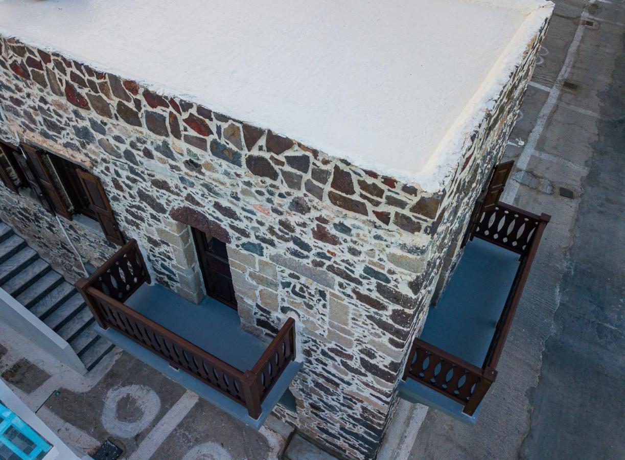 Ferienwohnung Plousiadi΄S Stone House Skála Exterior foto