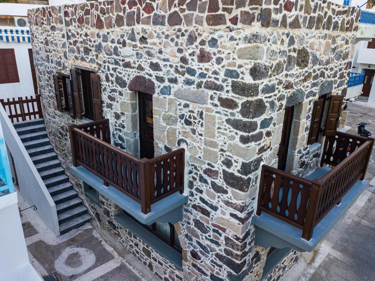 Ferienwohnung Plousiadi΄S Stone House Skála Exterior foto