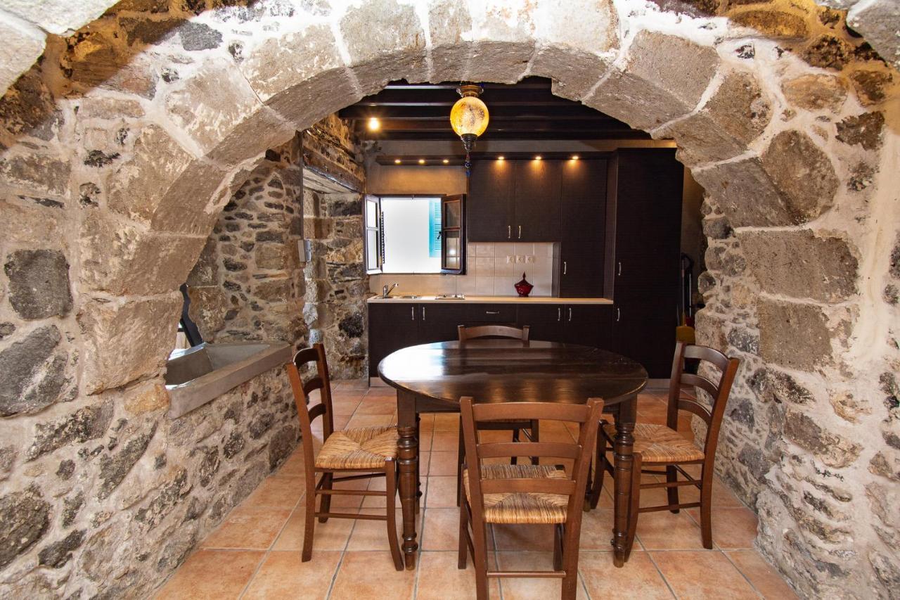 Ferienwohnung Plousiadi΄S Stone House Skála Exterior foto